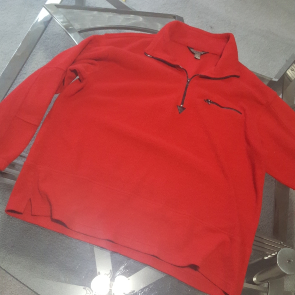 Spindle river. Zip top pullover xl